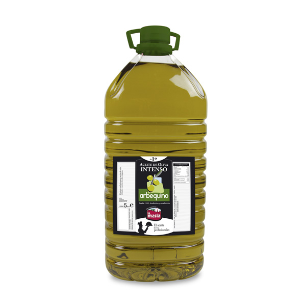 aceite de oliva intenso arbequino
