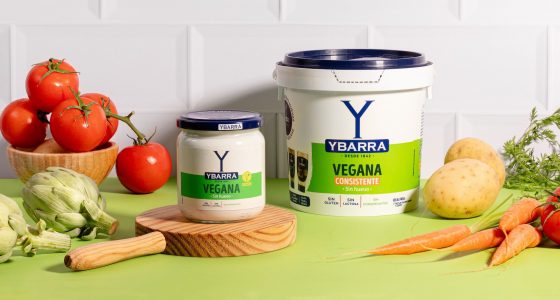 Ybarra lanza la mayonesa vegana para hostelería